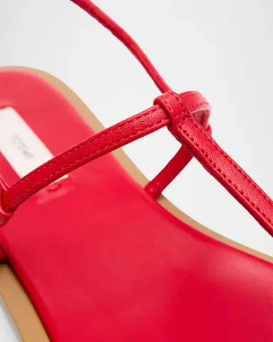 TOTEME Purist T-Strap Nappa Leather Sandals | Thumbnail 4 TOTEME Purist T-Strap Nappa Leather Sandals | Thumbnail 4
