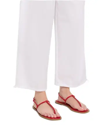 TOTEME Purist T-Strap Nappa Leather Sandals | Thumbnail 1 TOTEME Purist T-Strap Nappa Leather Sandals | Thumbnail 1