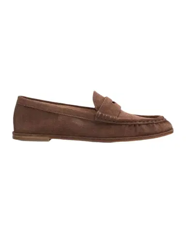 Stuart Weitzman Spencer Suede Penny Loafers | Thumbnail 1 Stuart Weitzman Spencer Suede Penny Loafers | Thumbnail 1