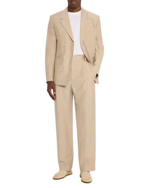 Men 's Le Pantalon Straight Leg Pleated Trousers