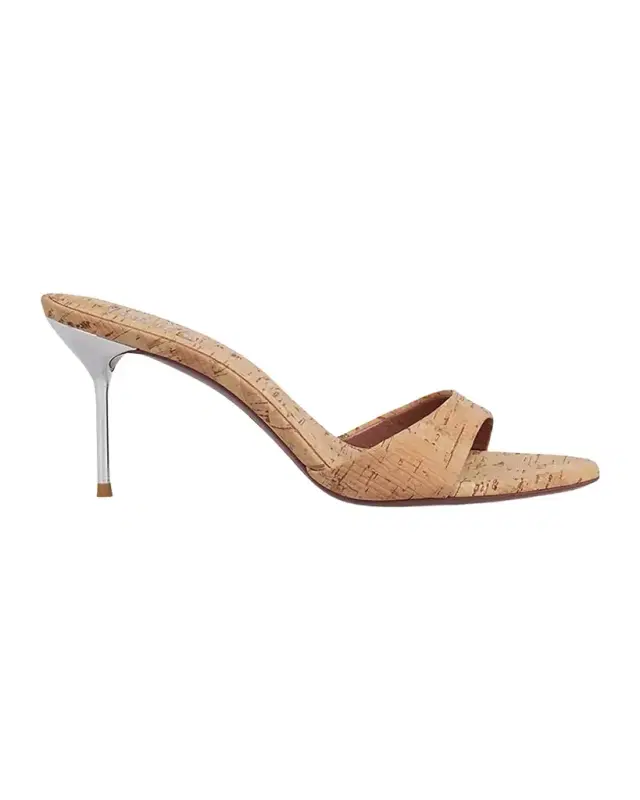 Paris Texas Lidia Patent Stiletto Mule Sandals