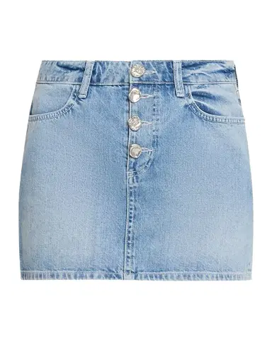 L'AGENCE Solene Jean Mini Skirt | Thumbnail 1 L'AGENCE Solene Jean Mini Skirt | Thumbnail 1