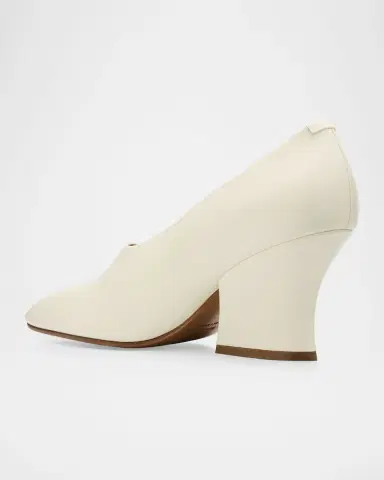 Jil Sander 75mm Lune Leather Pumps | Thumbnail 4