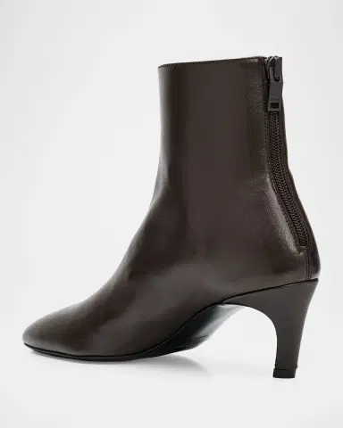 TOTEME 50mm Soft Nappa Leather Ankle Boots | Thumbnail 3