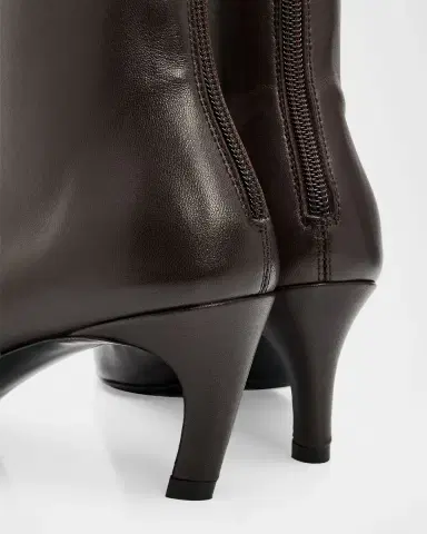 TOTEME 50mm Soft Nappa Leather Ankle Boots | Thumbnail 4