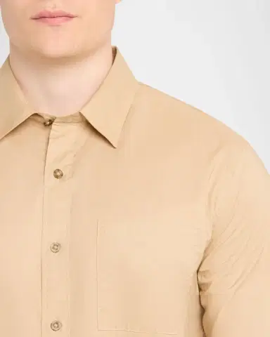 Vince Men's Poplin Separate Button-Placket Shirt | Thumbnail 5 Vince Men's Poplin Separate Button-Placket Shirt | Thumbnail 5