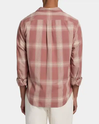 Vince Men's Townes Plaid Cotton Shirt | Thumbnail 3 Vince Men's Townes Plaid Cotton Shirt | Thumbnail 3