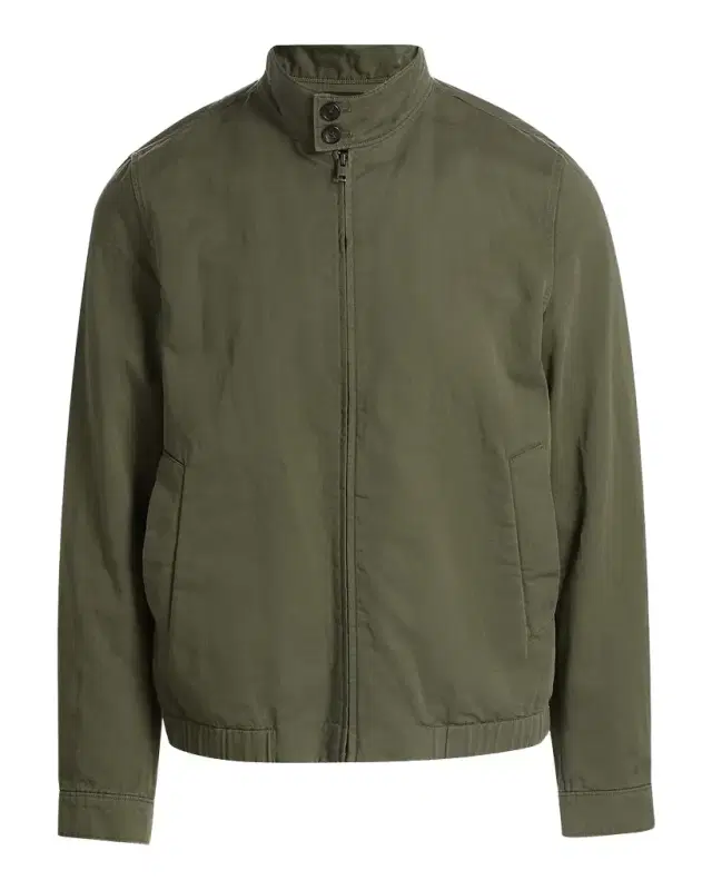Men 's Cotton-Linen Bomber Jacket