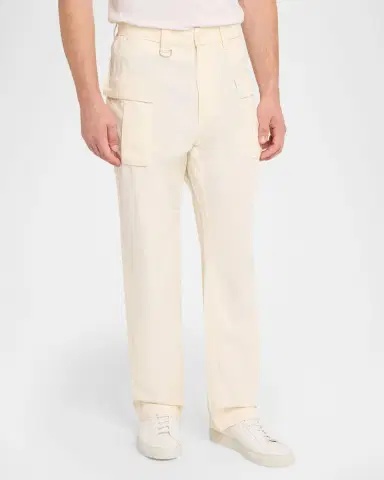 Joe 's Jeans Men 's Fatigue Cotton High-Rise Straight-Leg Cargo Pants | Thumbnail 4
