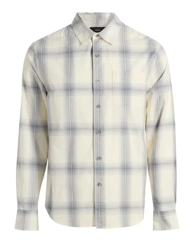 Men 's Townes Plaid Cotton Shirt
