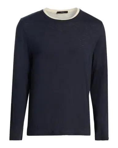 Vince Men's Fine Slub Cotton Double-Layer Crewneck T-Shirt | Thumbnail 1