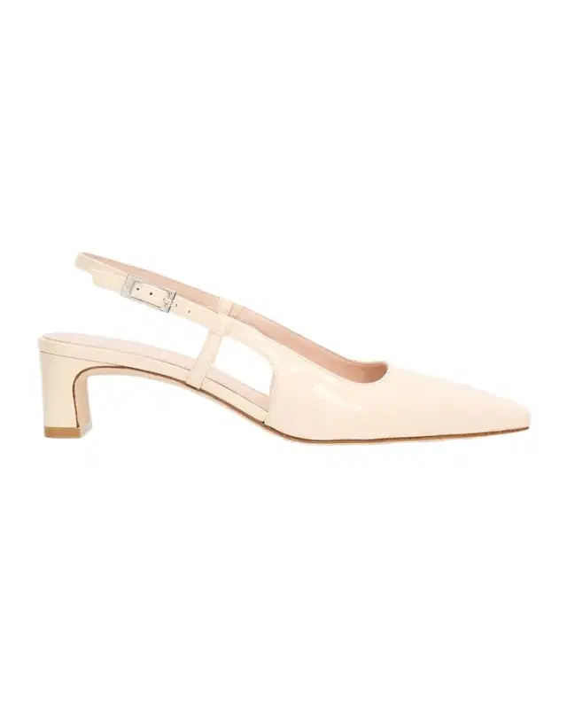 Stuart Weitzman 40mm Baby Babette Patent Leather Pumps