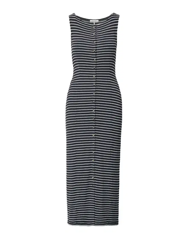 The Knit Button-Front Dress