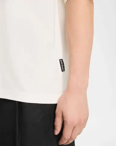 Palm Angels Men's Big Neck Logo Cotton T-Shirt | Thumbnail 5 Palm Angels Men's Big Neck Logo Cotton T-Shirt | Thumbnail 5