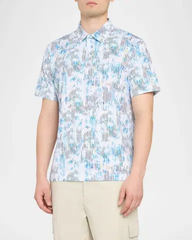 Robert Graham Men's Clyne Printed Button-Front Shirt | Thumbnail 4 Robert Graham Men's Clyne Printed Button-Front Shirt | Thumbnail 4