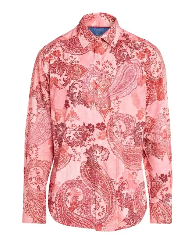 Men 's Cabrillo Paisley Cotton Shirt
