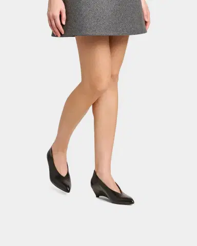 Jil Sander 45mm Arc Leather Pumps | Thumbnail 2 Jil Sander 45mm Arc Leather Pumps | Thumbnail 2