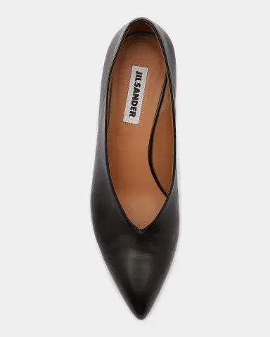 Jil Sander 45mm Arc Leather Pumps | Thumbnail 5 Jil Sander 45mm Arc Leather Pumps | Thumbnail 5