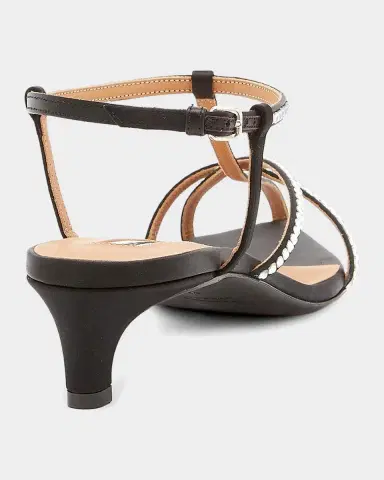 Jil Sander 35mm Caged Embellished Satin Sandals | Thumbnail 3