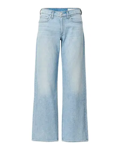 rag & bone Featherweight Cam Low-Rise Relaxed Straight Jeans | Thumbnail 1