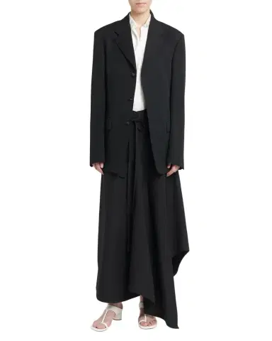 Bottega Veneta Oversized Single-Breasted Wool Blazer | Thumbnail 1 Bottega Veneta Oversized Single-Breasted Wool Blazer | Thumbnail 1