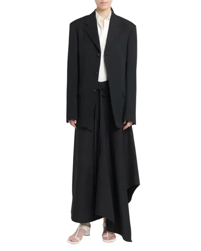 Bottega Veneta Oversized Single-Breasted Wool Blazer