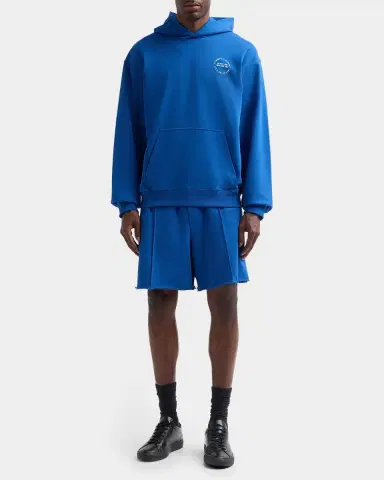 Helmut Lang Men's Terry Pintuck Pleated Shorts | Thumbnail 2 Helmut Lang Men's Terry Pintuck Pleated Shorts | Thumbnail 2