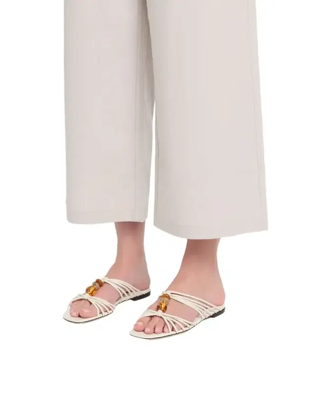 Jimmy Choo Lova Leather Mule Sandals