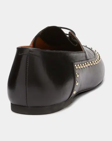 Jil Sander Elyss Studded Leather Loafers | Thumbnail 3 Jil Sander Elyss Studded Leather Loafers | Thumbnail 3