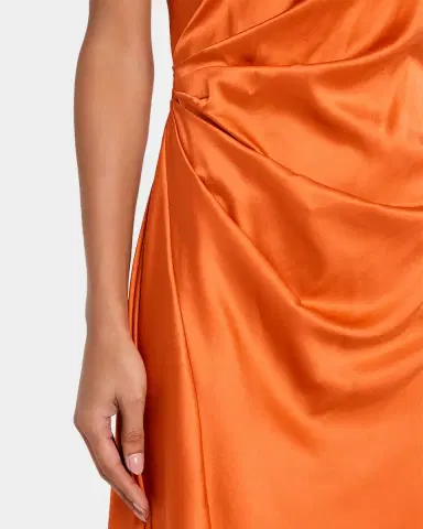 Staud Adriana Silk Mini Dress | Thumbnail 5 Staud Adriana Silk Mini Dress | Thumbnail 5