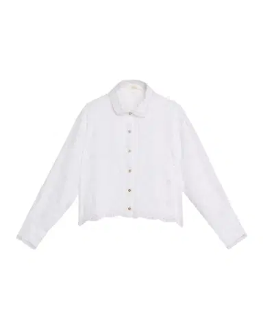 LoveShackFancy Delano Eyelet Linen Top | Thumbnail 1 LoveShackFancy Delano Eyelet Linen Top | Thumbnail 1