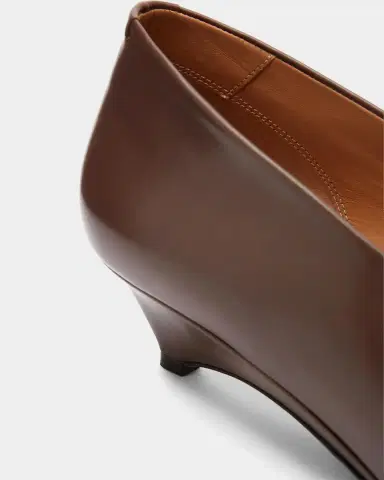 Jil Sander 45mm Arc Leather Pumps | Thumbnail 3 Jil Sander 45mm Arc Leather Pumps | Thumbnail 3