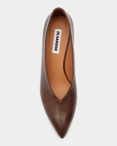 Jil Sander 45mm Arc Leather Pumps | Thumbnail 4 Jil Sander 45mm Arc Leather Pumps | Thumbnail 4