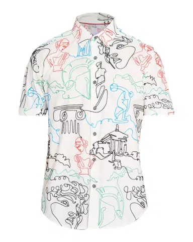 Robert Graham Men's Aristotle Short-Sleeve Shirt | Thumbnail 1 Robert Graham Men's Aristotle Short-Sleeve Shirt | Thumbnail 1