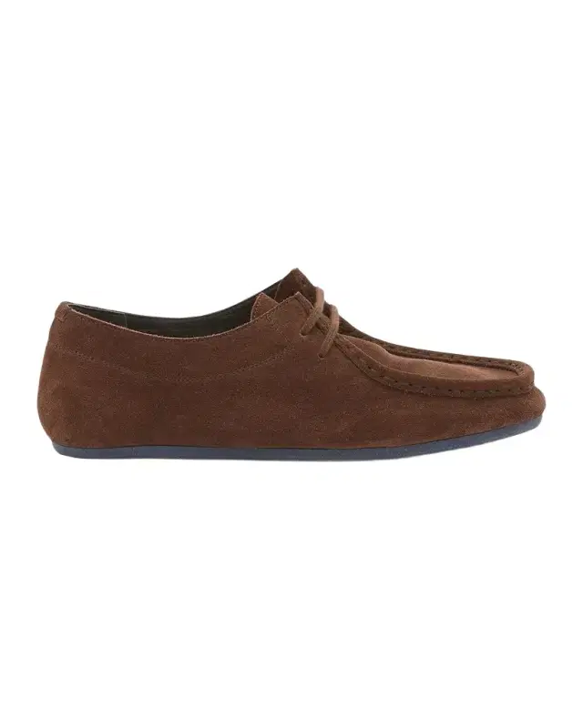 Jil Sander Hood Suede Moccasin Loafers
