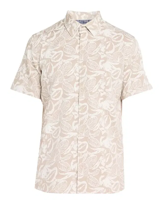 Robert Graham Men 's Santa Monica Foliage Short-Sleeve Shirt