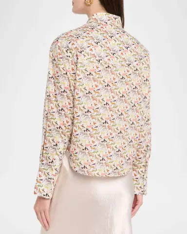 Cissa Animals Belle Button-Front Shirt | Thumbnail 3