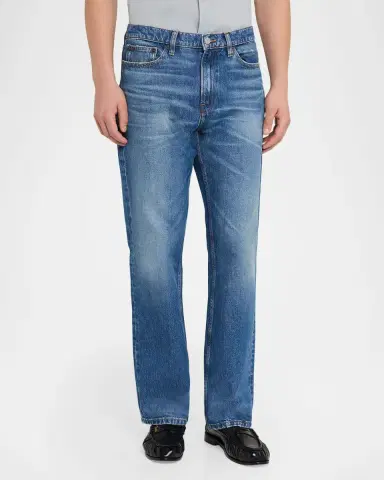 Frame Men's D Whiskered Cotton Bootcut Jeans | Thumbnail 4