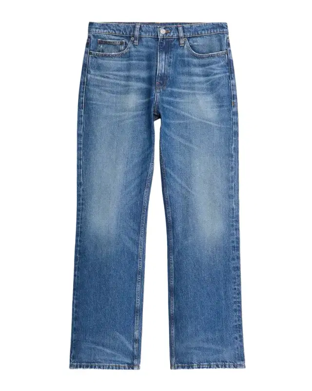 FRAME Men 's D Whiskered Cotton Bootcut Jeans
