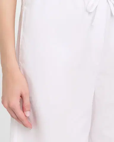 TOTEME Drawstring Cotton Balloon Pants | Thumbnail 4 TOTEME Drawstring Cotton Balloon Pants | Thumbnail 4