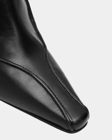 Manolo Blahnik 90mm Milleta Leather Ankle Boots | Thumbnail 2 Manolo Blahnik 90mm Milleta Leather Ankle Boots | Thumbnail 2