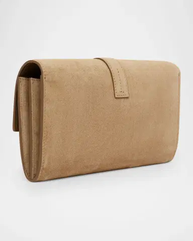 Tom Ford Suede Hanging T Crossbody Wallet | Thumbnail 3 Tom Ford Suede Hanging T Crossbody Wallet | Thumbnail 3