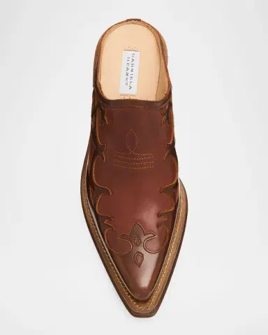 Gabriela Hearst Temperance Leather Western Mules | Thumbnail 5