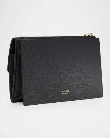 Tom Ford Kara Mini Leather Hanging T Crossbody Bag | Thumbnail 3 Tom Ford Kara Mini Leather Hanging T Crossbody Bag | Thumbnail 3