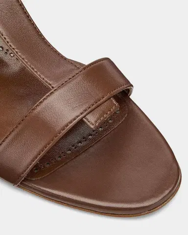 Manolo Blahnik 30mm Mionamu Leather Mule Sandals | Thumbnail 2 Manolo Blahnik 30mm Mionamu Leather Mule Sandals | Thumbnail 2