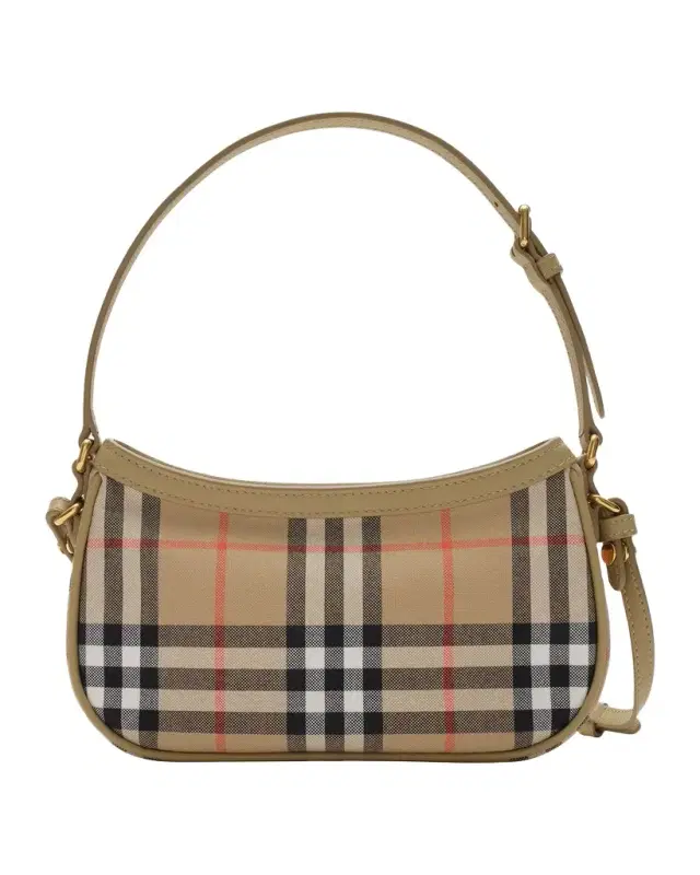 Burberry Kid 's Eugenie Check Shoulder Bag