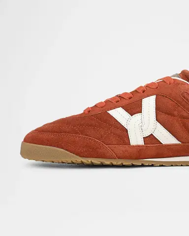 Veronica Beard Natalia Mixed Leather Low-Top Sneakers | Thumbnail 4