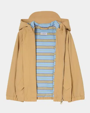 Burberry Boy's Jonas Flag Nylon Hooded Jacket | Thumbnail 3