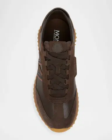 Moncler Men's Pacey2 Suede & Nubuck Low-Top Sneakers | Thumbnail 6 Moncler Men's Pacey2 Suede & Nubuck Low-Top Sneakers | Thumbnail 6