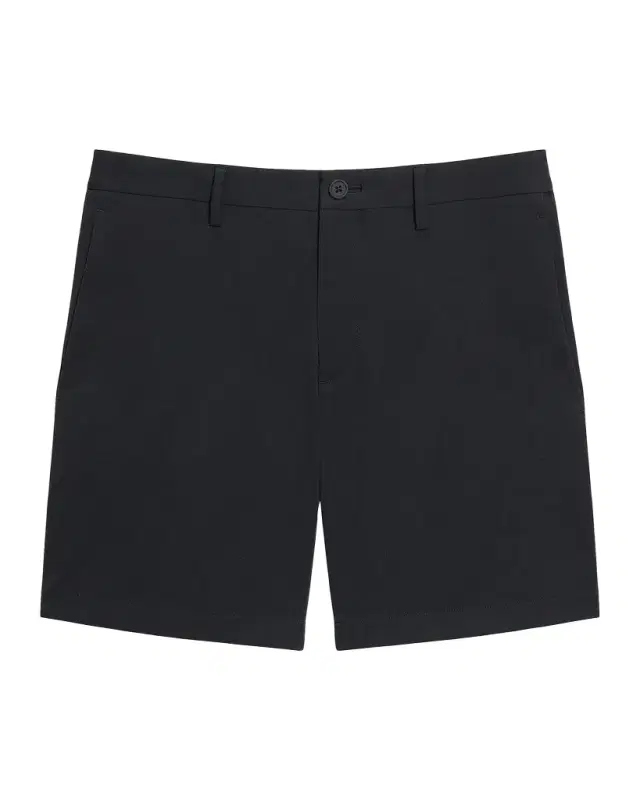 Theory Men 's Zaine Nylon 7" Inseam Flat-Front Shorts